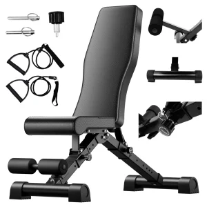 Adjustable Weight Bench for Full Body Workout