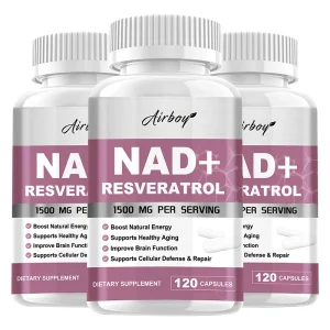 NAD + Resveratrol - Anti-Aging Cell Booster,