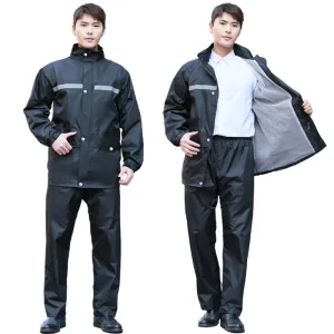 Raincoat and Rainpants Suit Full Body