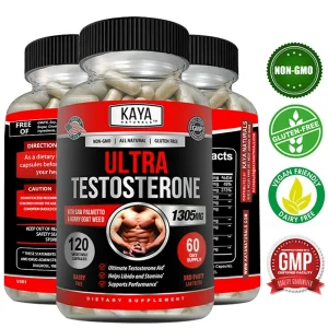 Male Muscle Booster - Natural Workout Supplement